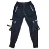 Pantalones Funcionales de Moda Nacionales para Hombre Otoño/Invierno Pantalones de Paracaidista Multibolsillos Sueltos cargo Pantalones cargo de Marca de Moda ins de Moda