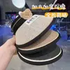 Sombrero de Paja con Visera Solar con Forma de Oso para Niños de Verano, Protección Solar, Visera Unisex para Bebé, Sombrero Plegable para Exteriores, Ala Ancha, Estilo Delgado