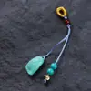 Diseño Original Turquesa Estilo Tíbet Colgante Pequeño con Borla Accesorio Pulsera Borla Venta al por Mayor