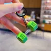 Llavero Colgante Mini Mancuerna de Fitness Creativo Llavero para Coche Bolsos Colgante Pequeño Deportivo Venta al por Mayor