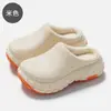 Pantuflas de Algodón Impermeables para Hombre Calidez de Invierno para Interiores Uso en Exteriores Hogar Doméstico En Stock Venta al por Mayor 2026 Nuevas Pantuflas de Algodón para Mujer