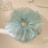 Elástico de Cabelo Estilo Relaxado, Acessório de Cabelo Grande Estilo Coreano, Prendedor de Cabelo de Luxo para Meninas, Corda de Cabelo, Elástico de Cabelo, Acessório de Cabelo