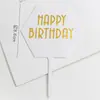 Guirnalda Pastel Marco Espejo Acrílico Decorativo Día de la Madre Letras Escritas a Mano Cumpleaños Pastel de Cumpleaños Enchufe