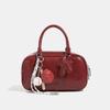 Bolso Original Beta Diseño Nicho Bolso de Bowling para Mujer 2025 Nuevo Retro Bandolera Hombro Cruzado Boston