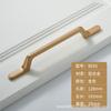 Puxador de Porta de Guarda-Roupa Estendido Moderno Simples Alto Padrão Invisível Dourado Armário Armário Puxador de Porta de Guarda-Roupa Gaveta Puxador de Porta de Armário
