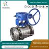 Válvula de esfera de aço forjado de alta pressão com flange de três seções Q347F/N/H/Y-16P/25/40R/64/100/160/320C