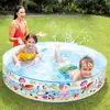Productos originales americanos INTX 56451 Piscina de pegamento duro para vacaciones en la playa Piscina sin peces Piscina inflable sin peces
