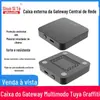 Tuya Graffiti Multi-Modo Malha Shell Centro de Controle Residencial Inteligente Shell de Gateway de Controle Central Malha Bluetooth Sem Fio