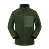 Chaqueta de Forro Polar para Hombre con Capucha y Cuello Alto, Engrosada y Personalizada para Venta al por Mayor de Deportes al Aire Libre