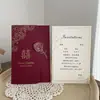Invitación de Boda, Invitación Especial para Boda, Invitación de Boda, Nuevo Estilo 2025, Impresión Clavada, Papel de Alta Gama