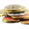 Liga Fantasma da Montanha Gastando Moedas Antigas Moedas de Cobre de Cinábrio Pequeno Pingente Pingente 4,5 cm Fabricante de Moedas Ponto de Venda Atacado