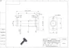 Flange de junta articulada tipo flange de lado plano com anel de retenção pino cantilever de aço 45# núcleo do eixo WHE01 em estoque