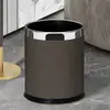 Lixeira para Uso Doméstico, Sala de Estar, Cozinha de Luxo Leve, Tamanho Grande, Quarto, Camada Dupla, Design Simples, Banheiro, Banheiro, Alto Valor Estético
