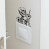 Comércio Exterior Halloween Personalidade Criativa Homem Caveira Entrada do Quarto Dormitório Decoração de Casa Adesivos de Interruptor Adesivos de Parede Adesivos Lote