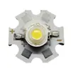 Chip LED de Luz Blanca de Alta Potencia 1W 3W 5W con Placa, Imitación de Lumen Blanco Puro Blanco Cálido Chip LED de Sustrato de Aluminio de 20 mm
