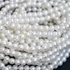 Cuentas de Perla de Vidrio de Alto Brillo Fábrica de Origen Perlas de Concha 4-14 mm Agujero Completo Accesorios para Joyería DIY Venta al por Mayor