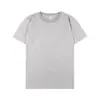 Camiseta Manga Curta Algodão Puro Pesado Japonês 230g Unissex Lisa Branca Lisa Marca Tendência Fornecimento Atacado