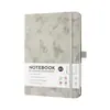 Cuaderno con Goma A5 Bloc de Notas para Reuniones de Negocios Estudiante Atento Oficina Cuaderno con Banda Elástica A6 Se Puede Imprimir Logo
