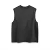 Fabricante chaleco de algodón puro para hombre espalda cruzada deportiva absorbente de sudor todo algodón blanco ropa interior camiseta sin mangas de verano camiseta base fina