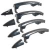 En stock 82651-4X000 manija de coche negra y galvanizada 82661-4X000 para Kia transfronteriza