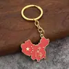 Enfeites de Pequenos Presentes para o Dia Nacional, Chaveiros Estilo Chinês, Acessórios Criativos e Personalizados para Bolsas para Homens e Mulheres