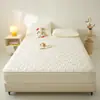[Produtos Premium Xiangling] Lençol de Cama Grande Impermeável Fofo de Urso Classe A Lençol com Elástico Acolchoado Protetor de Colchão para Todas as Estações