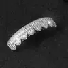Accesorios Dentales Peculiares de Halloween con Galvanoplastia de Circonita Cúbica, Moda Amazon Rap Hip Hop Personalizado Hip-Hop Brackets Dentales al por Mayor