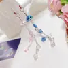Cadena para teléfono móvil con borlas de estrella en forma de medusa, estilo dulce y fresco transfronterizo, cordón para colgar, decoraciones colgantes para teléfono móvil de amigas