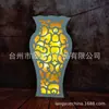 Vaso de Madeira Iluminação LED Lâmpada de Modelagem para Casa Enfeites Iluminação Residencial Europeia Iluminação de Parede