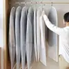 Capa de Poeira para Pendurar Roupas Saco para Roupas Doméstico Transparente Capa para Terno Saco de Poeira para Casaco Guarda-roupa Pode Pendurar Roupas Capa de Poeira
