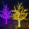 Luminária Árvore de Cristal Flor de Cerejeira de Ferro Atacado Personalizado Lâmpada de Modelagem de Paisagem Artificial Decoração de Iluminação Lâmpada Árvore de Natal Luminosa