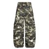 Pantalones Cargo Camuflados Estilo Retro Americano para Mujer 2025 Otoño Nuevos Holgados Adelgazantes Versátiles de Pierna Ancha Largos