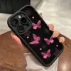Capa de Celular Love Butterfly para Apple 15ProMax iPhone14 Completa 13/12 Resistente a Quedas XS/XR Capa Macia