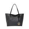 Bolso de mano vintage para mujer, estilo relax, primavera 2025, estampado, de gran capacidad, para llevar debajo del brazo.
