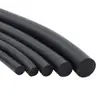 Tiras Redondas Sólidas de EPDM, Tiras de Esponja Densa, Tiras de Vedação para Móveis de Gabinete Elétrico, Tiras Cilíndricas de Borracha Preta