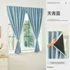 Cortinas de Cinta Mágica, Tela Simple Blackout, Instalación Sin Taladro, Parasol para Ventanas, Protección Solar para Dormitorio, Cubiertas Autoadhesivas para Ventanas Cortas