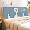 Juego de funda de cama con dibujos animados, todo incluido, elástica, para el respaldo de la cama, universal para las cuatro estaciones, con protección antipolvo, extraíble y lavable.