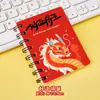 Mini Cuaderno Portátil Bloc de Notas de Dibujos Animados Regalo para Estudiante Bolsillo Venta al por Mayor Cuaderno A7 Lindo Cuaderno Espiral