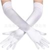 Guantes Transfronterizos Años 20 Guantes Extra Largos de Satén Guantes Extra Largos de Vestido Satén Boda Actuación Baile