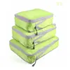 Conjunto de três peças de bolsa de armazenamento compacta para viagem transfronteiriça para viagens de negócios, armazenamento de roupas, grande capacidade, bolsa de armazenamento de viagem leve