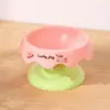 Comedero Original para Mascotas con Patas Altas Protección del Cuello Gato Tazón Único Alimentación Bebedero Antideslizante Anti-Vuelco Tazón para Gato Tazón para Perro