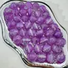 Cuentas Redondas de Resina Doradas Degradadas con Purpurina Fina de 16 mm Imitación Ojo de Gato Cuentas Sueltas para Bolígrafo de Cuentas, Pulsera, Cadena de Teléfono Móvil