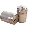 Suministro de olla de condimento giratoria multiusos de acero inoxidable, olla para pimienta, botella para pimienta, olla para pimienta de barbacoa, botella para condimento