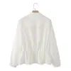 Venta al por mayor transfronteriza 2026 estilo europeo y americano moda suelta casual cintura con cordón cuello solapa manga larga abrigo para mujer M87072