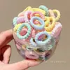 2026 Nuevas Gomas de Pelo Coloridas del Tamaño de un Pulgar, Bandas Elásticas de Alta Elasticidad para el Cabello de Niños Que No Dañan el Cabello, Cuerdas Versátiles para Cabello para Coletas Pequeñas