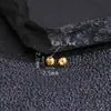 Plata de Ley S925 Chapada en Oro de 24 Quilates Cuentas Biseladas Grabadas Espaciadores Accesorios Joyería DIY Diseño Original Versátil Cuenta de Acabado