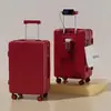 Maleta nueva multifuncional para mujer, juego de viaje de 20 pulgadas, maleta de mano, capacidad grande, maleta de ruedas de 28 pulgadas, caja de contraseña para hombre