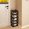 Zapatero para Entrada de Casa, Almacenamiento Plegable, Estante Multicapa para Dormitorio, Pasillo Estrecho, Zapatero, Buenos Artículos para Vivienda de Alquiler