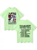 Ropa de mujer de manga corta de comercio exterior estilo Taylor Swift transfronteriza Europa y Estados Unidos algodón transfronterizo Camiseta Taylor camiseta para mujer molde