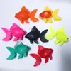 Fornecimento direto da fábrica peixe falso paisagem aquário decoração de aquário peixe de plástico pequeno simulação peixe dourado lâmpada de coluna d'água tela de água